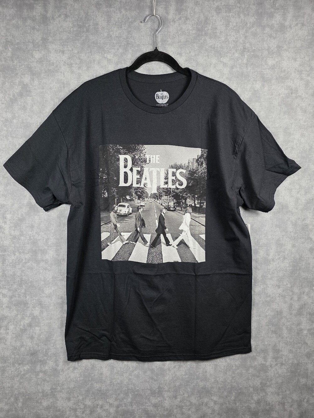 The Beatles Abbey Road Band T-Shirt Black XL New With Tags 100% Cotton
